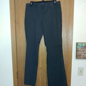 Black straight leg pants
